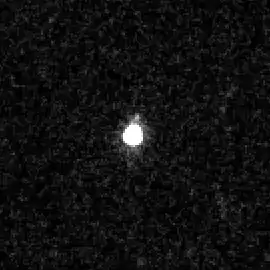 Aufnahme von 2003AZ84 durch das Hubble-Weltraumteleskop