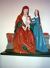 Anna selbdritt in der Wilmersdorfer Kirche