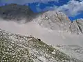 Westflanke der Moserkarspitze aus dem oberen Moserkar