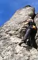 Klettern an der Eulenwand bei Tiefenellern