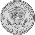 Halbdollar, Rückseite