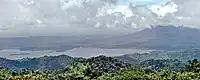 Blick von Monteverde auf den Arenal-See
