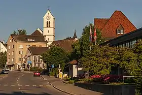 Ortsmitte von Oberwil (2006)