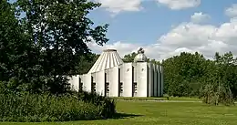 Raumflug-Planetarium „Sigmund Jähn“, Halle an der Saale auf der Peißnitzinsel (abgerissen 2018)