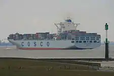 Cosco America ⁠2 – Postpanmax, 2008