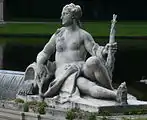 Bild 3. Flussgöttin Isar im Schlosspark Nymphenburg in München von Giuseppe Volpini
