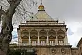 Loggia und Keramikdach