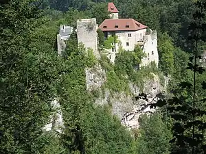 Burg Weißenburg vom Annakreuz