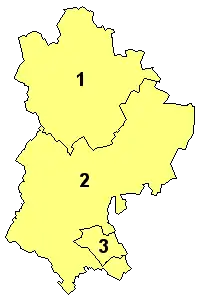 Lage der Unitary Authoritys