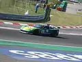 Die Corvette C6.R in den Farben des Sangari Team Brazil im Jahr 2009.