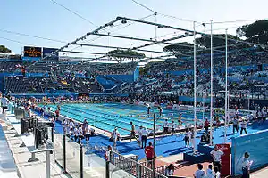 Innenansicht während den Schwimmweltmeisterschaften 2009