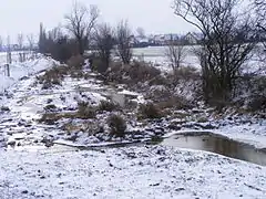 Mittleres Rückhaltebecken des Floßbachs