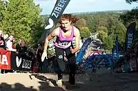 Sandwettlauf auf der Klimduin
