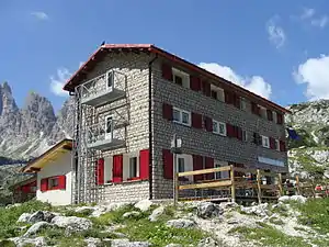 BertihütteRifugio Antonio Berti al Popera