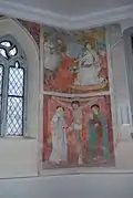 Fresken in der Kirche