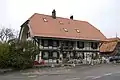 Das historische Bauwerk des Gasthauses «Löwen»