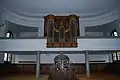 Innenansicht der Kirche, Orgel
