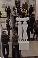 Antyps Skulptur im Ausstellungszentrum Art-Donbass (Fotoausstellung Georgien 2000 versus Georgien 2011, 2022)