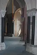 Kreuzrippengewölbe im Chorumgang
