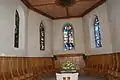 Glasmalereien in der Kirche
