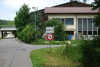 Ortseingang von Buttenried