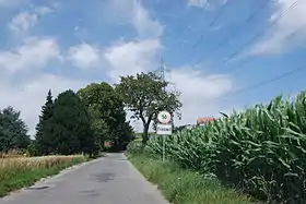 Ortseingang von Frieswil