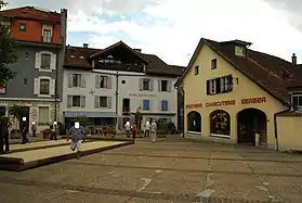 Stadtzentrum von Versoix