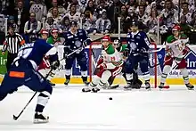 Leksands IF hat den Mora IK zu Gast