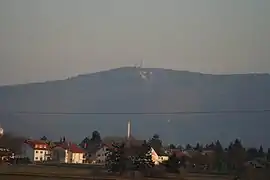 Blick von Neu-Edingen zum Königstuhl