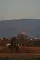 Weißer Stein von Neu-Edingen aus fotografiert