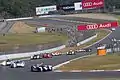 Einführungsrunde zum 6-Stunden-Rennen von Fuji 2012