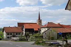 Dorfzentrum von Orsonnens