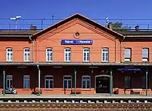 Bahnhof an der Bahnstrecke Žilina–Bohumín