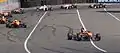 Stets im Rahmen­pro­gramm: Die Formel 3 auf dem Norisring im Juli 2013