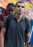 Reza Ghasemi – ausgeschieden als Sechster in 10,25 s