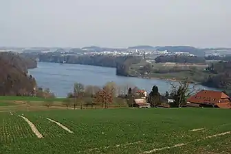 Der Schiffenensee bei Pensier