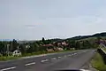Sicht auf das Dorf von Rances aus