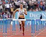 Cindy BillaudRang acht in 13,20 s