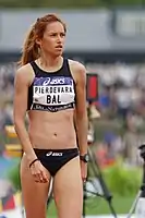 Florina Pierdevară wurde Sechste im vierten Vorlauf und erreichte damit nicht das Halbfinale