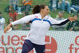 Bronzemedaillengewinnerin Mélina Robert-Michon