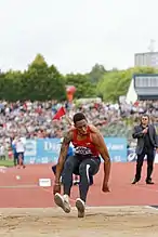 Chris Benard – ausgeschiedenmit 16,55 m