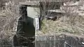 Einer von mehreren Kampfständen, einst mit Sandsäcken gesichert