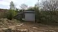 Letzter Bunker, in dem ehemals Nuklearwaffen lagerten