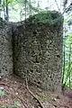 Burg Treffen (Kärnten) Blick aus Nord-Westen.
