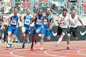 4-mal-100-Meter-Staffel der Männer