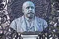 Stahlguss-Büste von Ignaz Gridl sen. auf dessen Ehrengrab am Wiener Zentralfriedhof