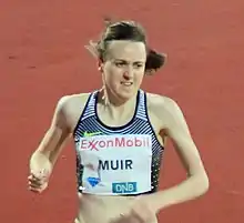Laura Muir kam auf den fünften Platz