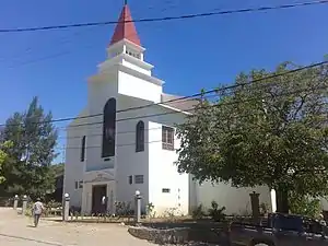 Die Kirche Santa Cruz de Maliana