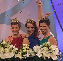 Mara Walz (Württemberg), Lena Endesfelder (Mosel), Christina Schneider (Franken)