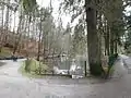 der obere Teich vor der Umgestaltung